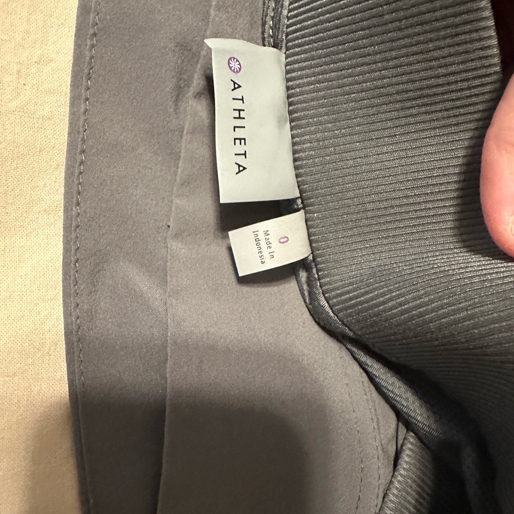 Gray Athleta Skort With Drawstring - image 3